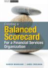 Creating a Balanced Scorecard for a Financial Services Organization - Book