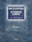 Encyclopedia of Actuarial Science, 3 Volume Set - Book