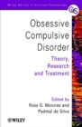 Obsessive-Compulsive Disorder : Theory, Research and Treatment - eBook