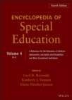 Encyclopedia of Special Education, Volume 4 : A Reference for the Education of Children, Adolescents, and Adults Disabilities and Other Exceptional Individuals - Book