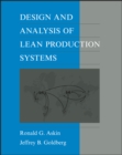 Design and Analysis of Lean Production Systems - Book