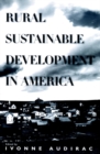 Rural Sustainable Development in America - Book