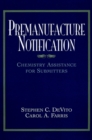 Premanufacture Notification : Chemistry Assistance for Submitters - Book