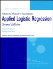 Solutions Manual to accompany Applied Logistic Regression - Book