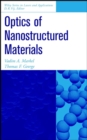 Optics of Nanostructured Materials - Book