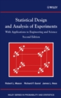 Statistical Design and Analysis of Experiments : With Applications to Engineering and Science - Book