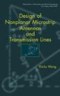 Design of Nonplanar Microstrip Antennas and Transmission Lines - eBook