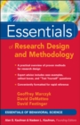 Essentials of Research Design and Methodology - Book