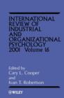 International Review of Industrial and Organizational Psychology 2001, Volume 16 - Book