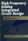High-Frequency Analog Integrated Circuit Design - Book