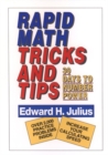 Rapid Math Tricks & Tips : 30 Days to Number Power - Book