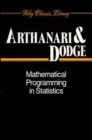 Mathematical Programming in Statistics - Book