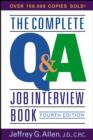 The Complete Q&A Job Interview Book - eBook