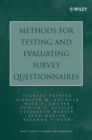 Methods for Testing and Evaluating Survey Questionnaires - eBook