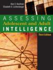 Assessing Adolescent and Adult Intelligence - Book
