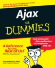 Ajax For Dummies - Book