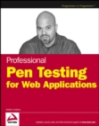 Professional Pen Testing for Web Applications - Book