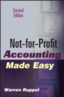 Not-for-Profit Accounting Made Easy - Book