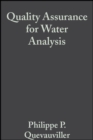 Quality Assurance for Water Analysis - Book