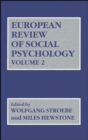 European Review of Social Psychology, Volume 2 - Book