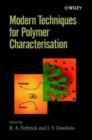 Modern Techniques for Polymer Characterisation - Book