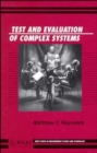 Test and Evaluation of Complex Systems - Book