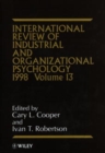 International Review of Industrial and Organizational Psychology 1998, Volume 13 - Book