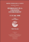 Hydrology in a Changing Environment, Volume III - Book