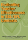 Evaluating Teacher Effectiveness in ESL/EFL Contexts - Book