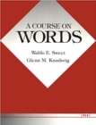 A Course on Words - Book