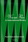 War and Peace in International Rivalry - Book