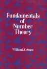 Fundamentals of Number Theory - eBook