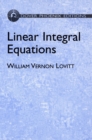 Linear Integral Equations - eBook