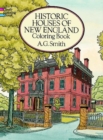 Historic Houses of New England Coloring Book - Book