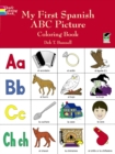 My First Spanish ABC Picture Coloring Book - Book