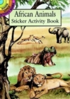 African Animals Sticker Activity Book - Book