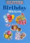 Glitter Birthday Stickers - Book