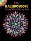 Easy Kaleidoscope Stained Glass Coloring Book - Book