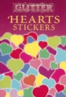 Glitter Hearts Stickers - Book