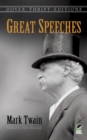Great Speeches by Mark Twain - Book