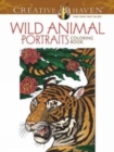 Creative Haven Wild Animal Portraits Coloring Book - Book