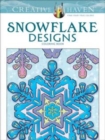 Creative Haven Snowflake Designs Coloring Book - Book