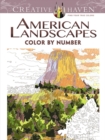 Creative Haven American Landscapes Color by Number Coloring Book - Book