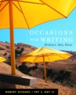 Occasions for Writing - Book