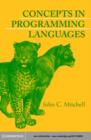 Concepts in Programming Languages - eBook