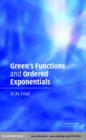 Green's Functions and Ordered Exponentials - eBook