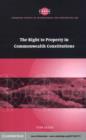 Right to Property in Commonwealth Constitutions - eBook