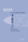 Word : A Cross-linguistic Typology - eBook