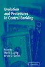 Evolution and Procedures in Central Banking - eBook