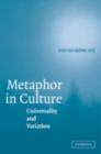Metaphor in Culture : Universality and Variation - eBook
